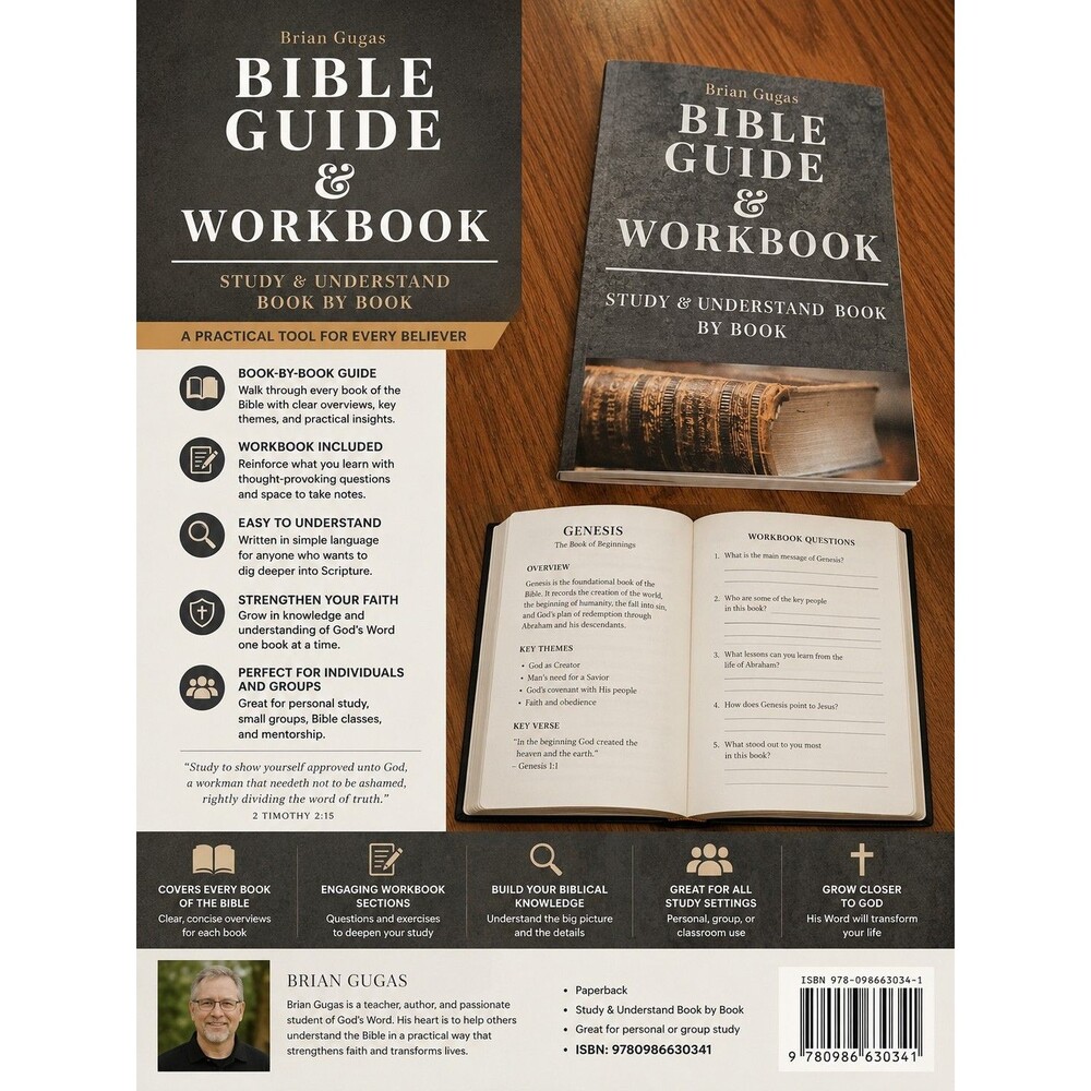 Bible Guide & Workbook Brian Gugas Study & Understand Book by Book